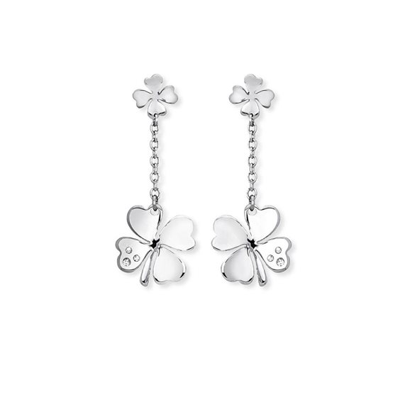 Ohrringe 2Jewels Dame Buona Fortuna in Stahl Zirconia 261166 - 261166